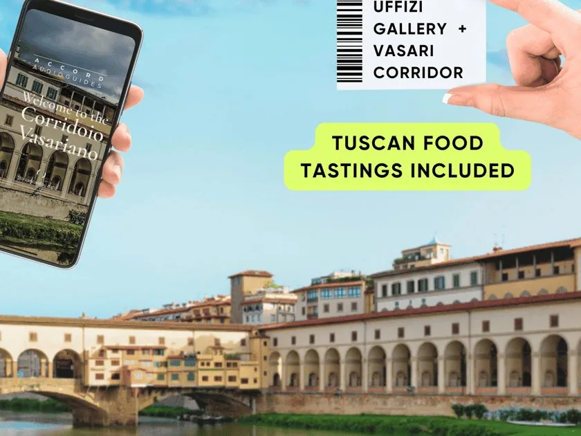 Uffizi & Vasari Corridor Timed Ticket with Audio App